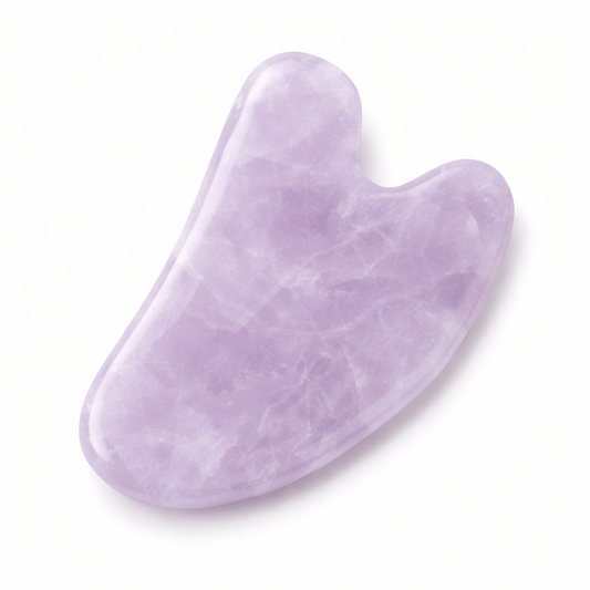 Quartz Gua Sha Facial Sculpting and depuffing Tool